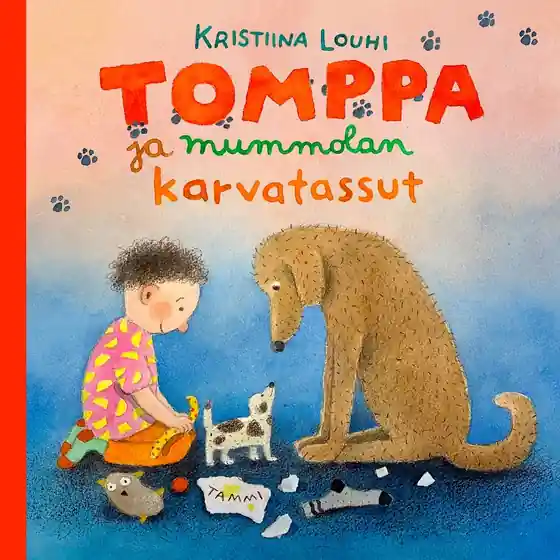 Tomppa ja mummolan karvatassut (ljudbok) av Kristiina Louhi