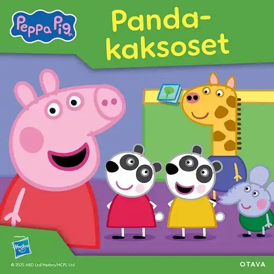 Pipsa Possu - Pandakaksoset (ljudbok) av Various