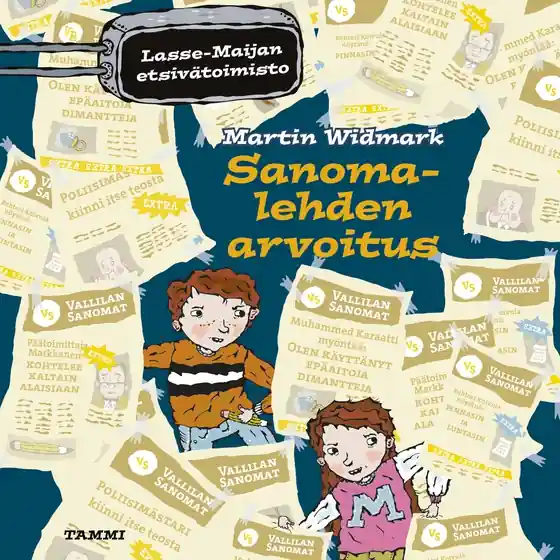 Sanomalehden arvoitus. Lasse-Maijan etsivätoimisto (ljudbok) av Martin Widmark