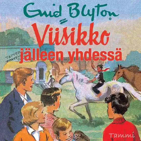 Viisikko jälleen yhdessä (ljudbok) av Enid Blyton