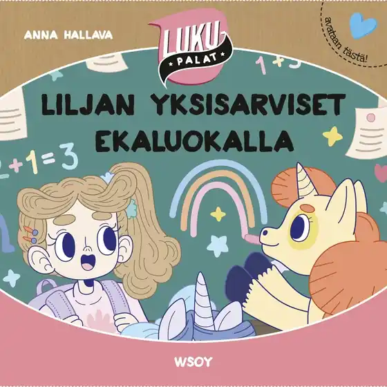 Liljan yksisarviset ekaluokalla (ljudbok) av Anna Hallava