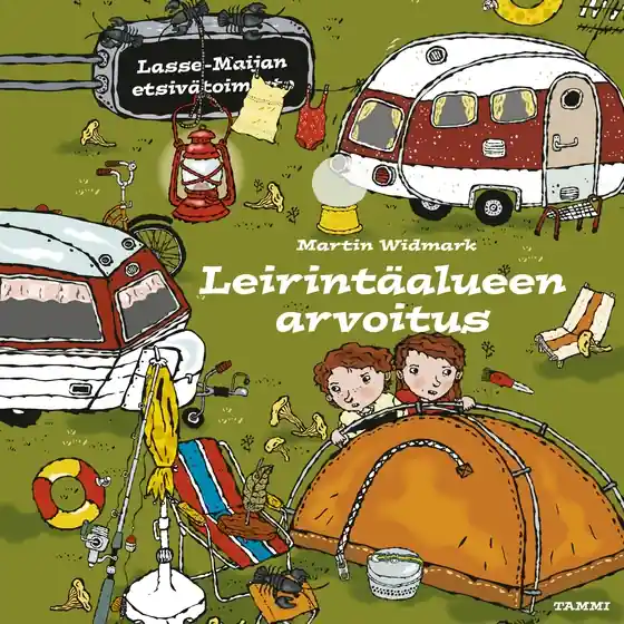 Leirintäalueen arvoitus. Lasse-Maijan etsivätoimisto (ljudbok) av Martin Widmark