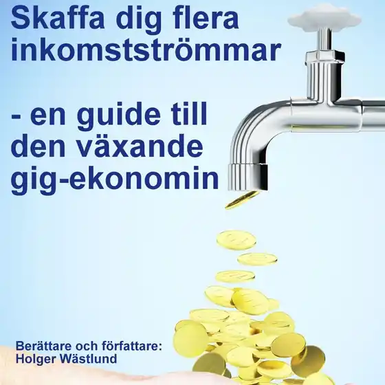 Skaffa dig flera inkomstströmmar : en guide till den växande gig-ekonomin (ljudbok) av Holger Wästlund