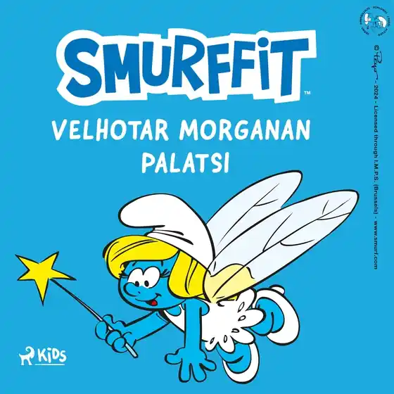 Smurffit - Velhotar Morganan palatsi (ljudbok) av Peyo