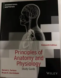 Principles of anatomy and physiology : study guide