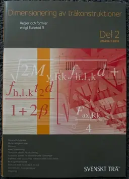 Dimensionering av träkonstruktioner - Begagnad bok