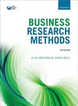 Business research methods - Begagnad bok
