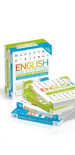 English for Everyone Slipcase: Intermediate and Advanced
