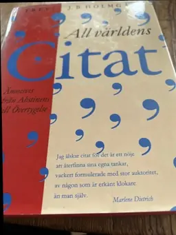 All världens citat