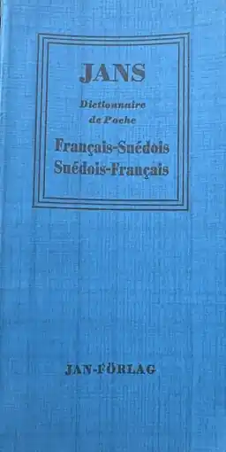 Fransk-svensk, svensk-fransk fickordbok