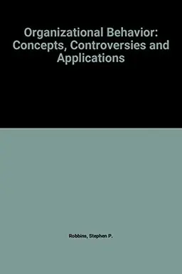 Organizational Behavior: Concepts, Controversies, ApplicationsPrentice-Hall international editions
